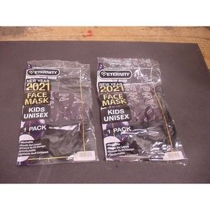 Eternity Kids Unisex Face Masks - (2) Sealed New Package